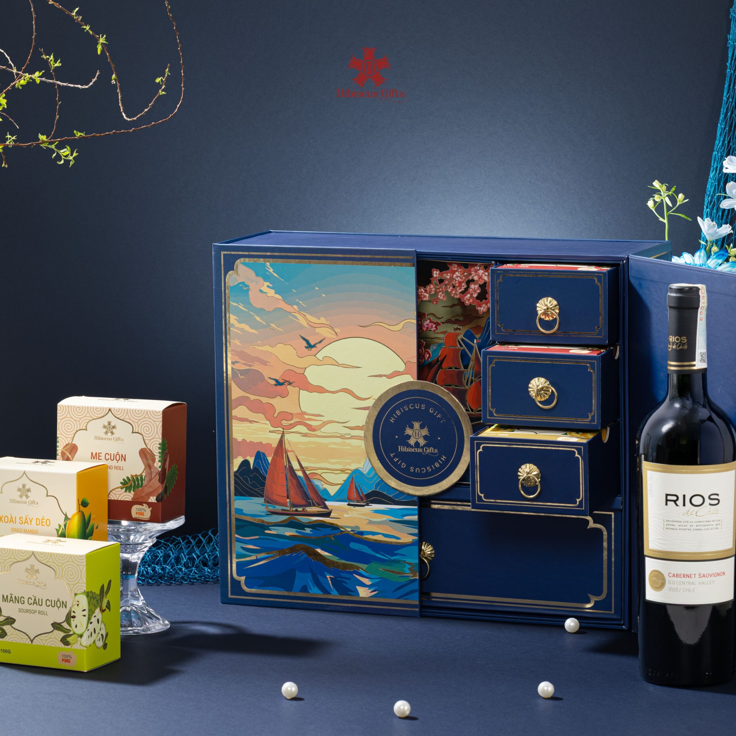 HỘP QUÀ TẾT THUẬN BUỒM XUÔI GIÓ 3